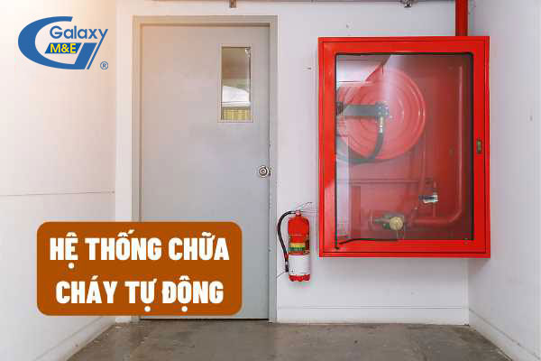 Thành phần chính của hệ thống chữa cháy tự động