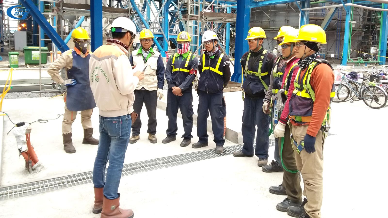 Galaxy M&E were selected by AES Group - USA as the main contractor.