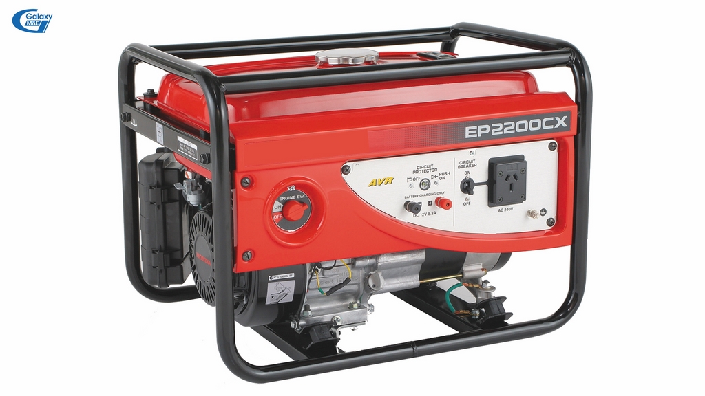 2 to 4 kW power generators are suitable for small offices or household.